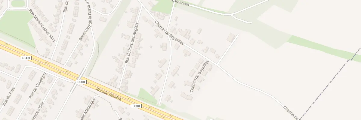 Plan du 10 Che de Boyeffles à Hersin-Coupigny