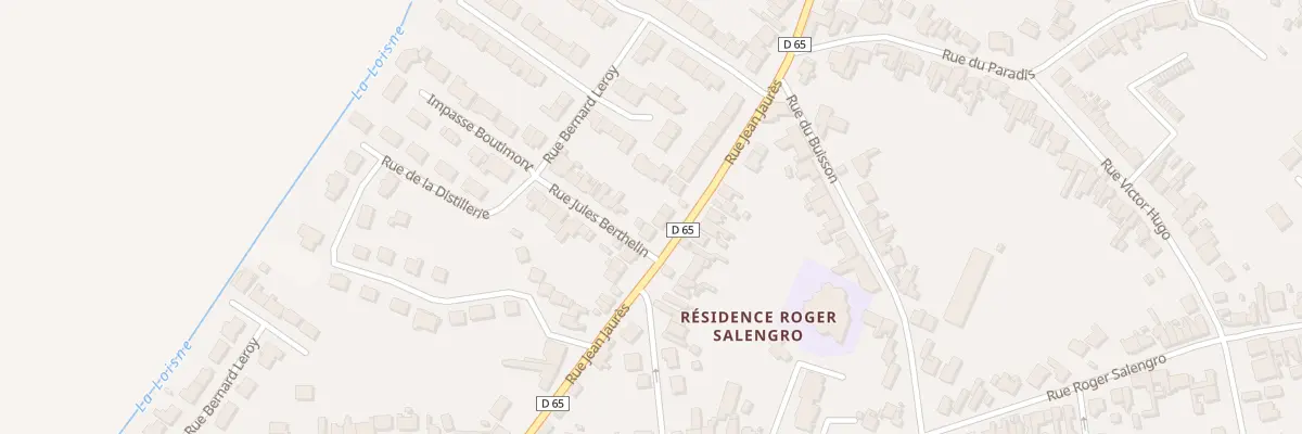Plan du 71 Rue Jean Jaurès à Nœux-les-Mines