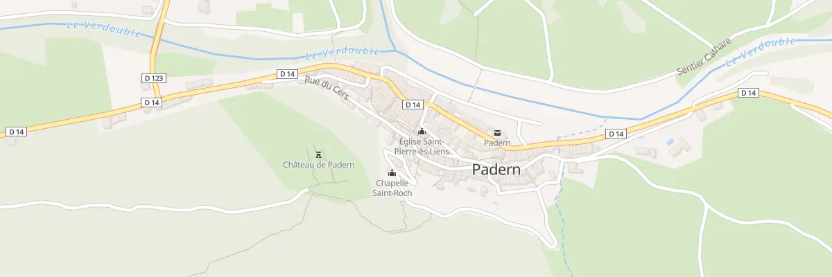 Plan du 8 Rue des Prieurs à Padern