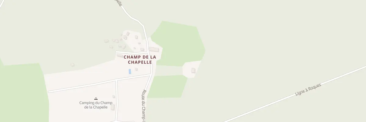 Plan du 7 Champ de la Chapelle à Braize
