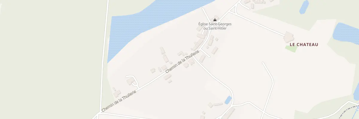 Plan du 16 Che de la Thuilerie à Langesse
