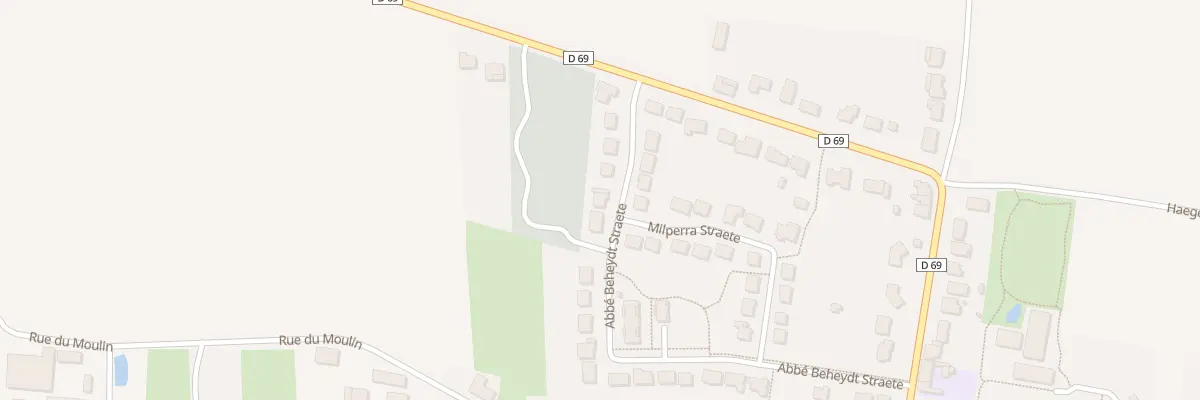 Plan du 39 Rue Abbé Beheydt Straete à Merris