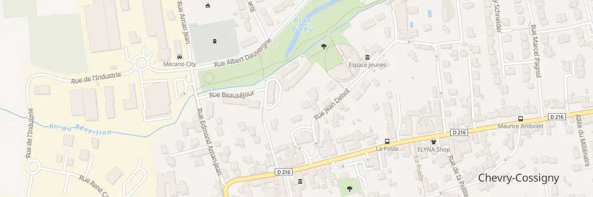 Plan du 3 Rue Jean Delsol à Chevry-Cossigny