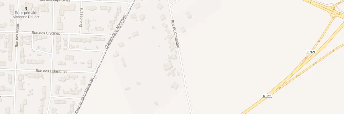 Plan du 15 Rue du Cimetière à Méaulte