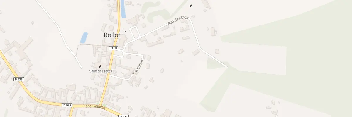 Plan du 18 Rue des Clos à Rollot