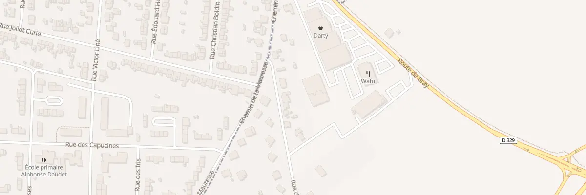 Plan du 26 Rue du Cimetière à Méaulte