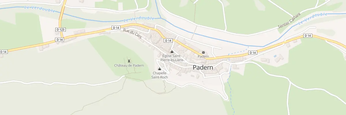 Plan du 17 Rue du Cers à Padern