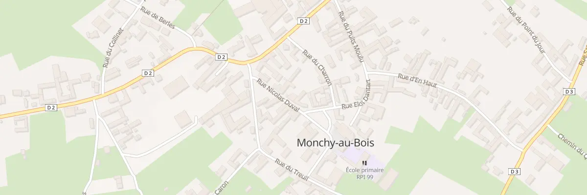 Plan du 4 Rue Nicolas Duval à Monchy-au-Bois