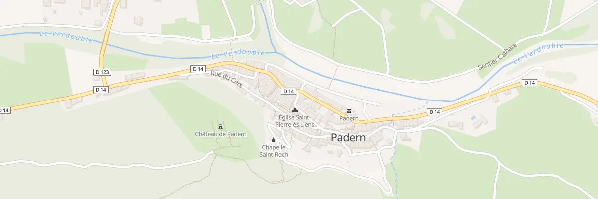 Plan du 3 Ptte de l’Eglise à Padern