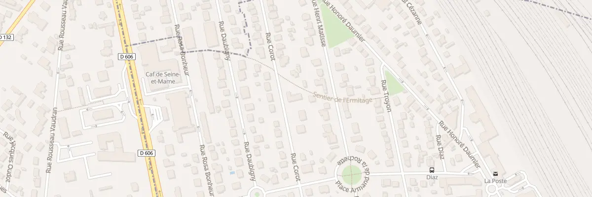 Plan du 29 Rue Corot à La Rochette