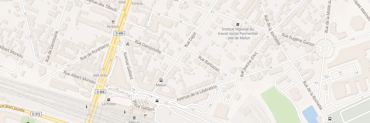 Plan du 67 Rue Dajot à Melun