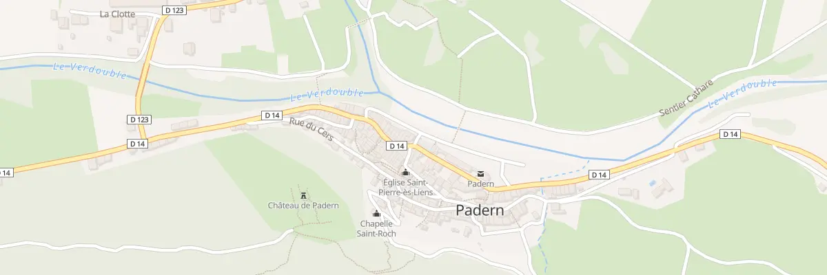 Plan du 21 Rue du Confluent à Padern