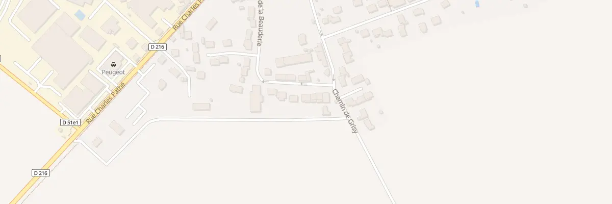 Plan du 30 Rue de la Beauderie à Chevry-Cossigny