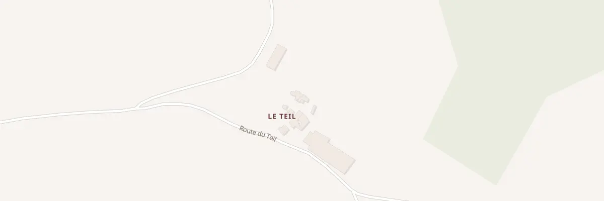Plan du 5095A Le Teil à Saint-Juéry