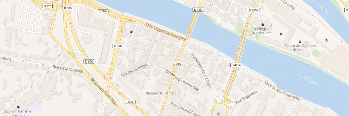 Plan du 10 Rue Saint Ambroise à Melun