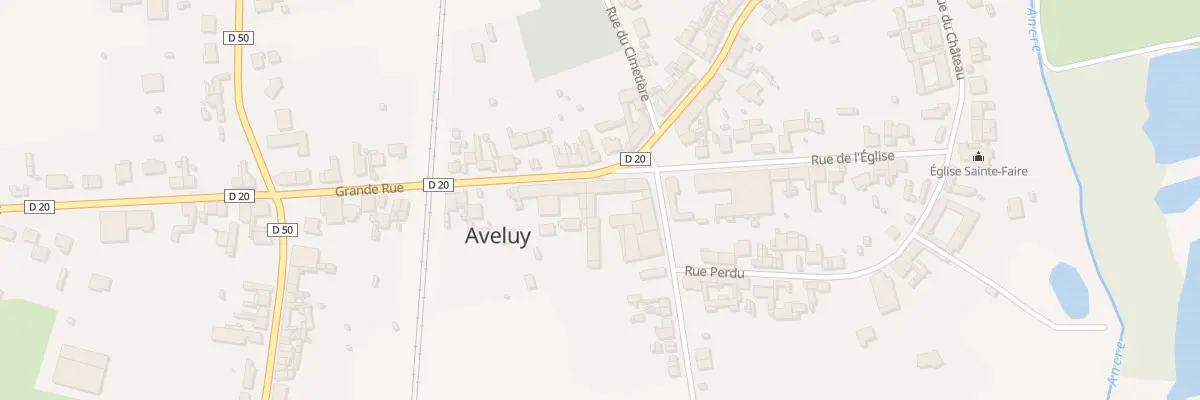 Plan du 23 Gr Grande Rue à Aveluy