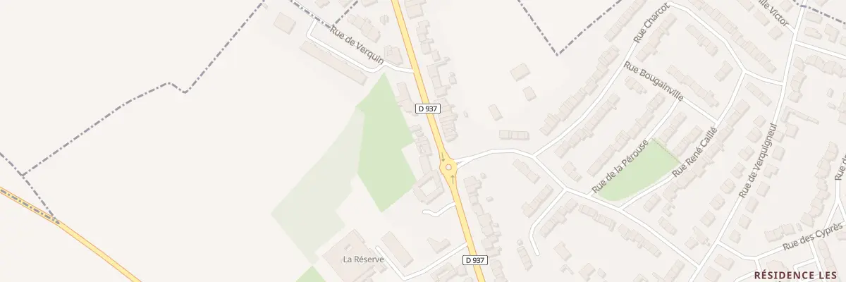 Plan du 10 Rue Nationale à Nœux-les-Mines