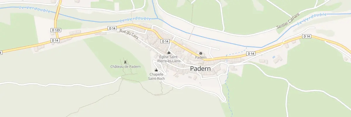 Plan du 6 Rue Sainte Cecile à Padern