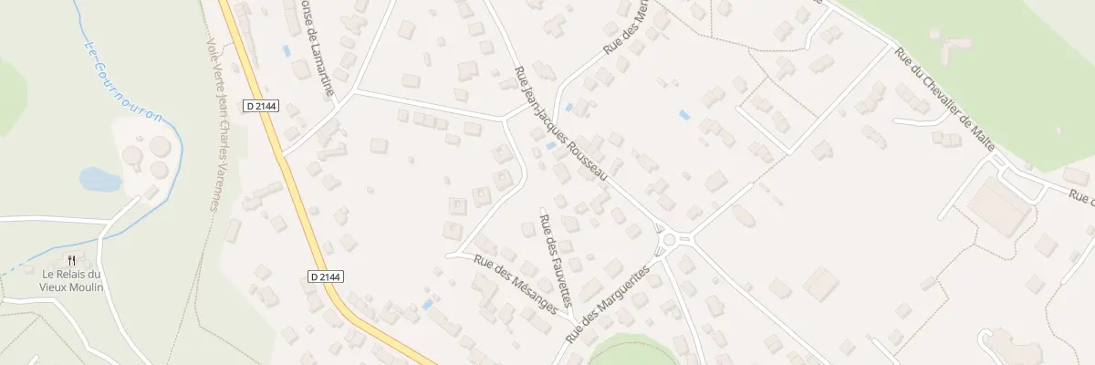 Plan du 35 Rue Jean Jacques Rousseau à Néris-les-Bains