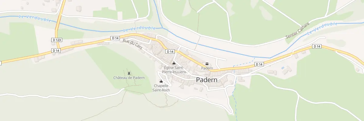 Plan du 5 Rue Sainte Cecile à Padern