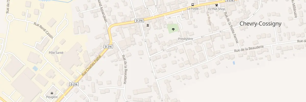 Plan du 7 Rue Robert Fretel à Chevry-Cossigny
