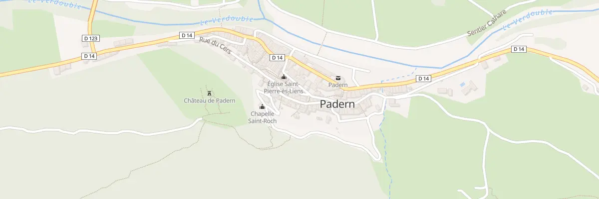 Plan du 7 Rue du Chateau à Padern