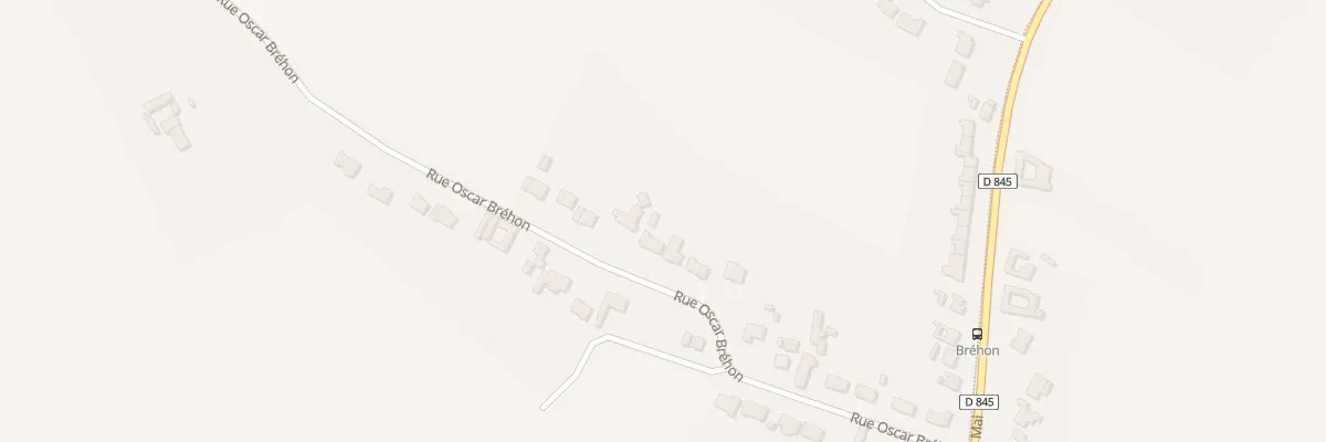 Plan du 270 Rue Oscar Bréhon à Locon