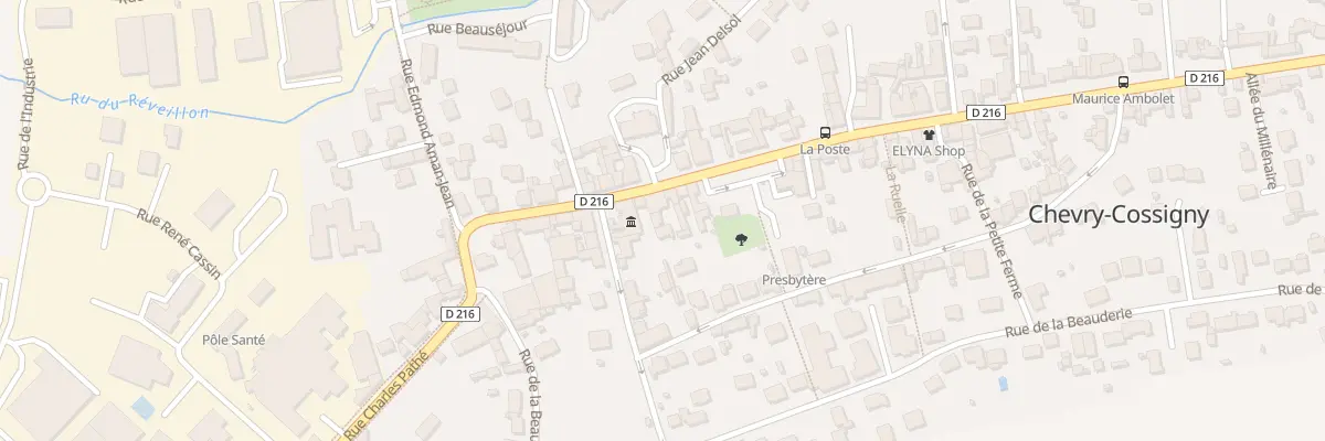 Plan du 24 Rue Charles Pathé à Chevry-Cossigny