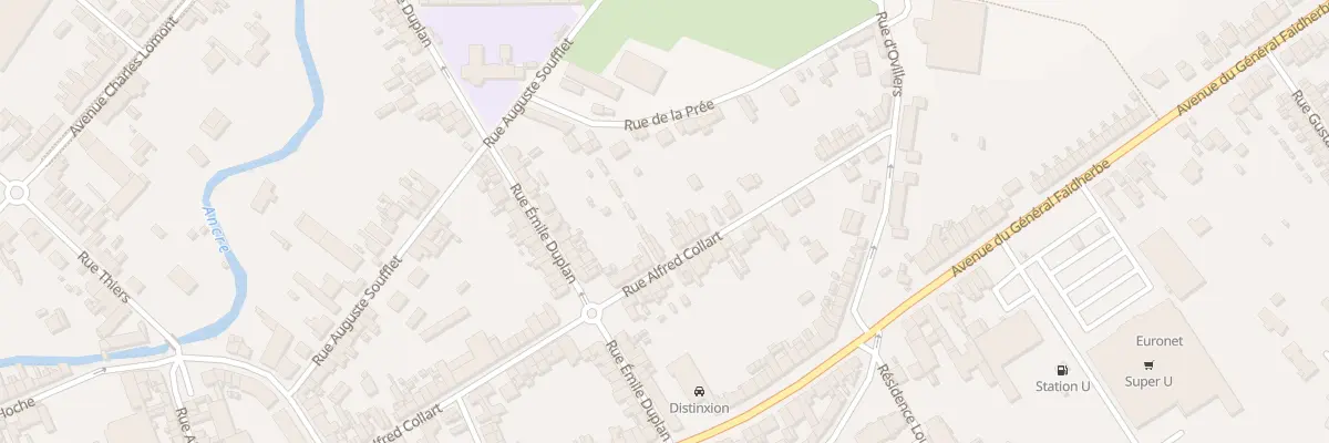 Plan du 65 Rue Alfred Collart à Albert