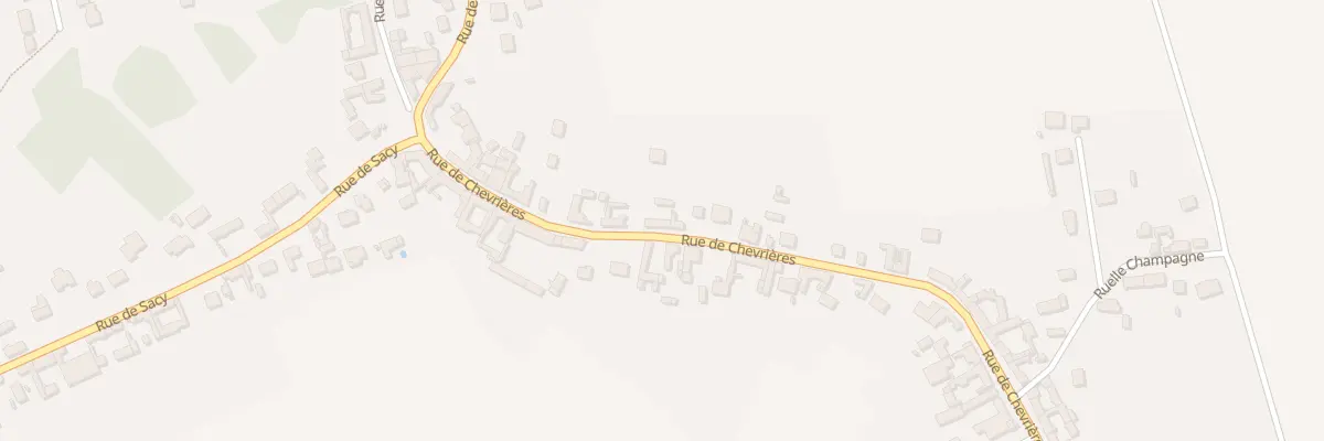 Plan du 199T Rue de Chevrières à Grandfresnoy
