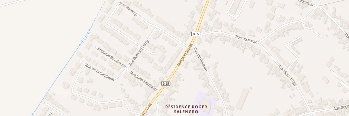 Plan du 57 Rue Jean Jaurès à Nœux-les-Mines