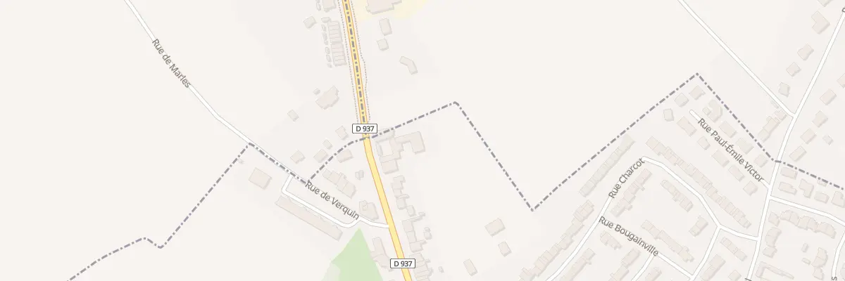 Plan du 1 Rue Nationale à Nœux-les-Mines