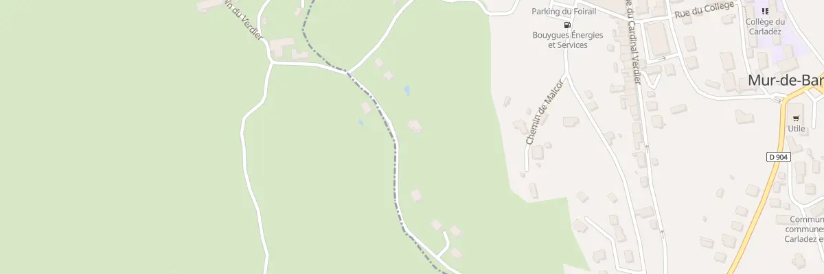 Plan du 5541 La Corette à Mur-de-Barrez