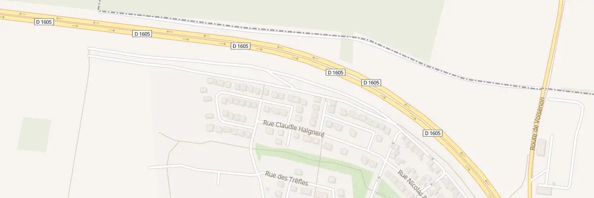 Plan du 30 All de la Fourche à Melun