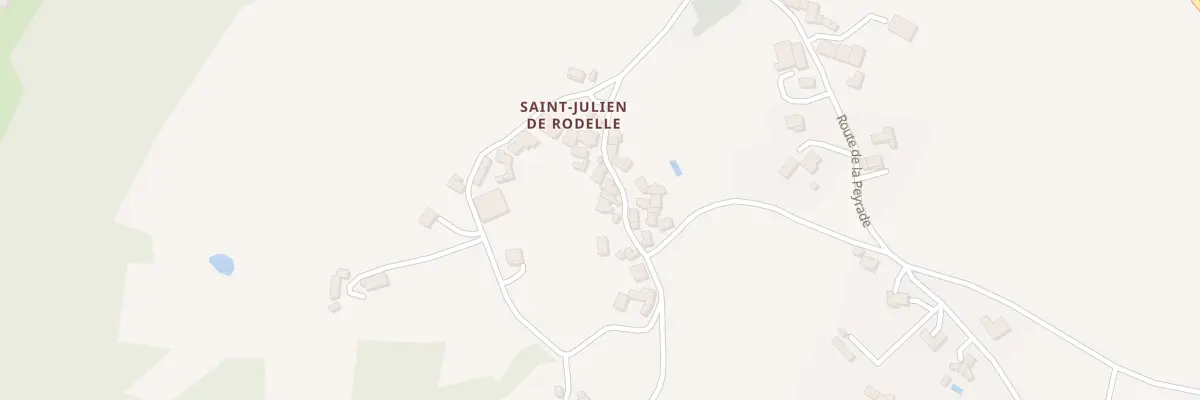 Plan du 5071 Saint Julien à Rodelle