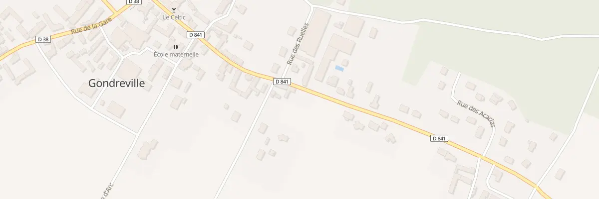 Plan du 30 Rue Georges Pallain à Gondreville