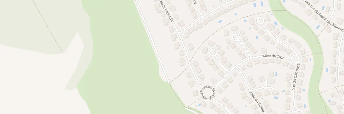 Plan du 24 Av du Fossé des Monnaies à Ozoir-la-Ferrière