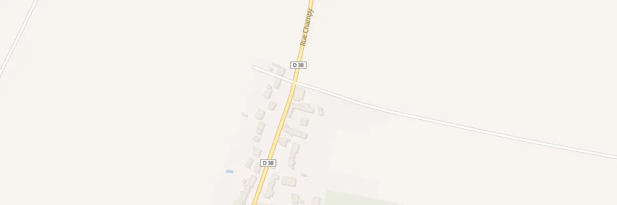 Plan du 52 Rue Champy à Gondreville