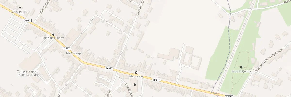 Plan du 1223T Rue de Lille à Béthune