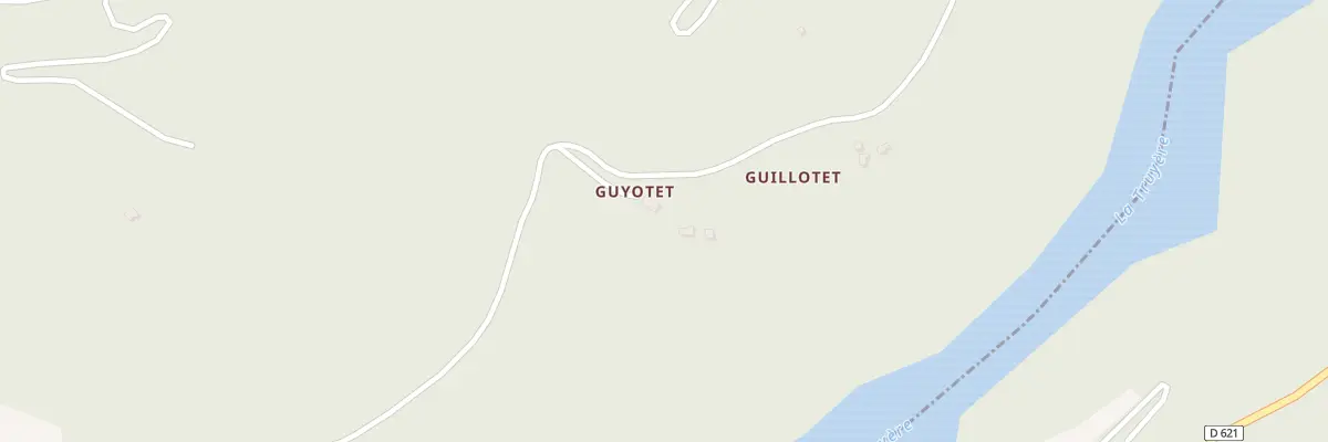 Plan du 5178 Guillotet à Lacroix-Barrez