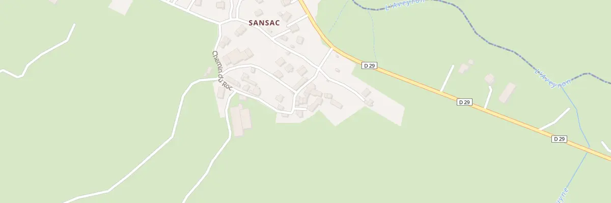 Plan du 3 Imp du Roc à Agen-d’Aveyron