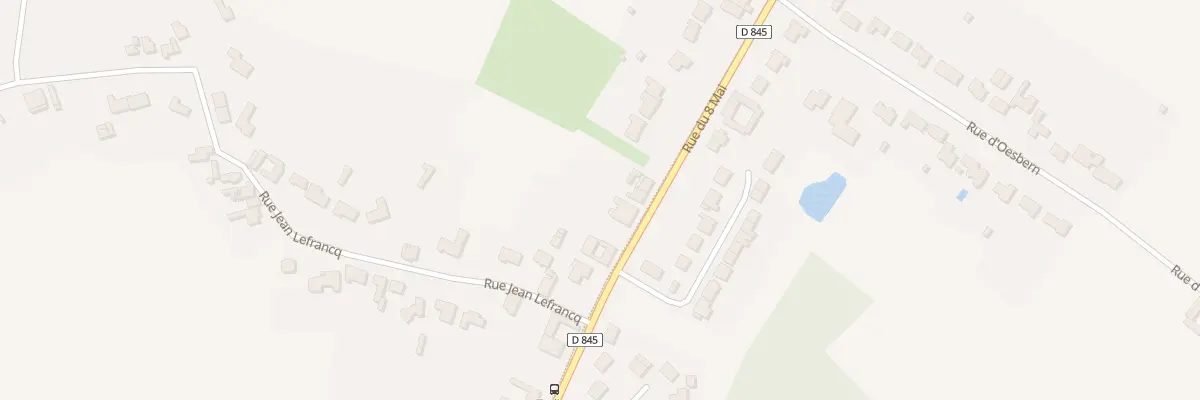 Plan du 1376 Rue du 8 Mai à Locon