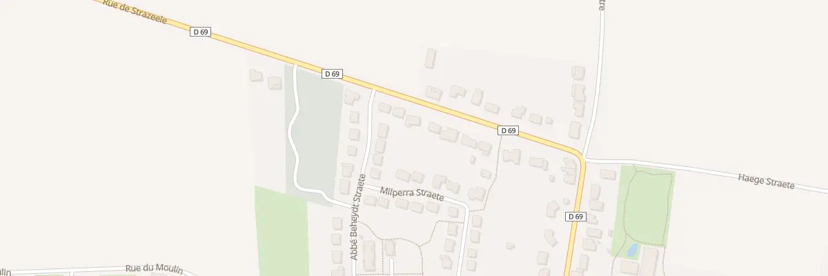 Plan du 473 Rue de Strazeele à Merris
