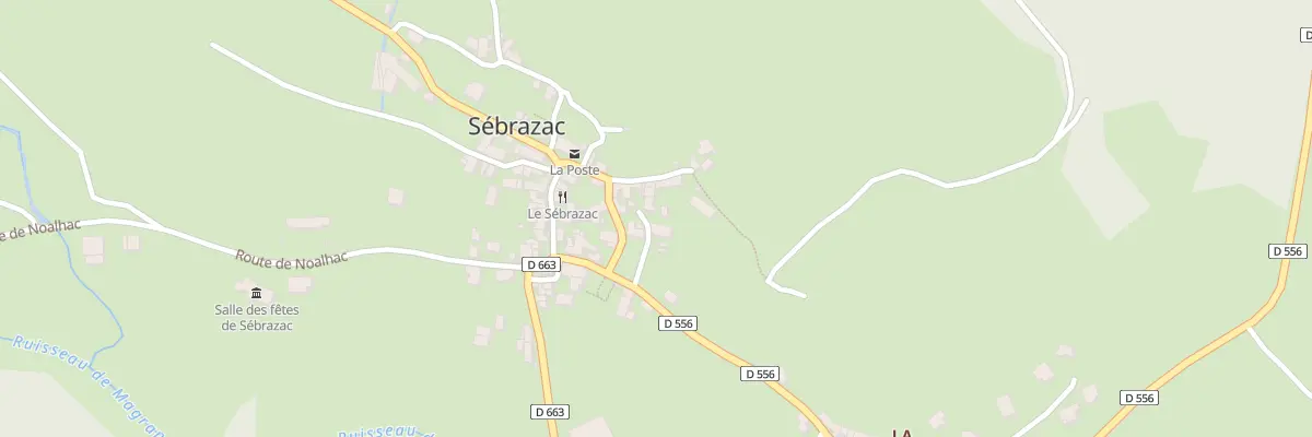 Plan du 5187 Sebrazac à Sébrazac