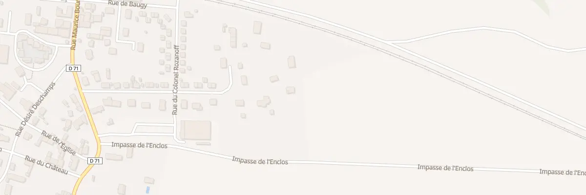 Plan du 18 Rue le Brix à Avord