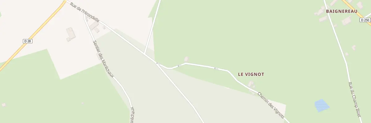 Plan du 5093 Le Vignot à Braize