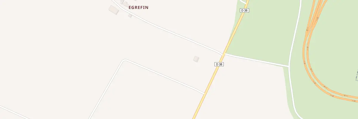 Plan du 1 Egrefin à Gondreville