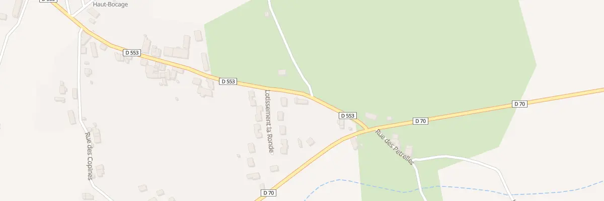 Plan du 20 Rue de l’Espoir à Haut-Bocage