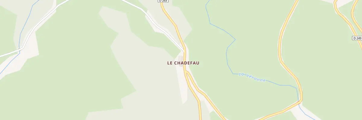 Plan du 5060 Chadefau à Collandres