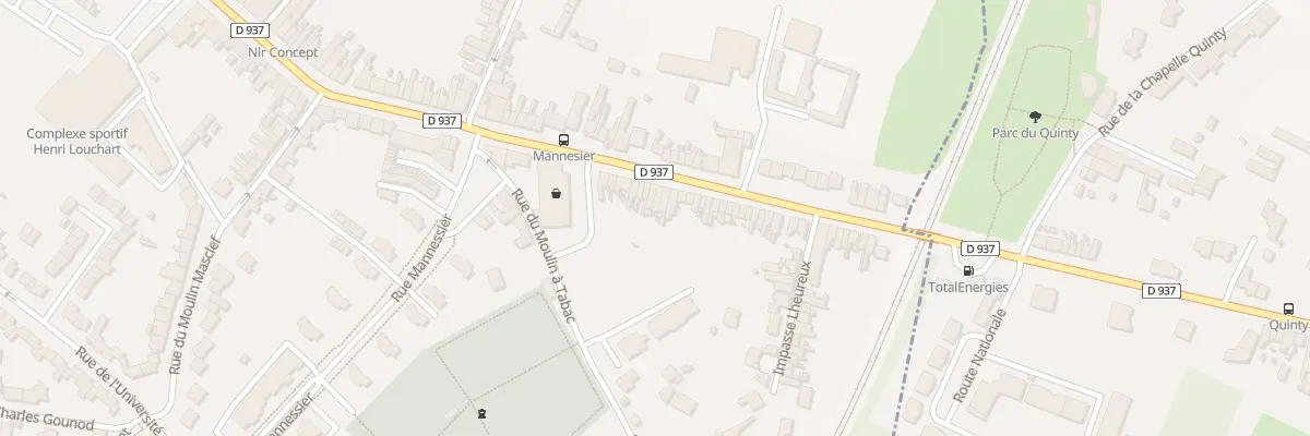 Plan du 1276 Rue de Lille à Béthune